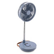 Hordozható ventilátor, világoskék