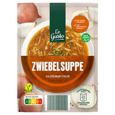 Beutelsuppe 750 ml, Zwiebelsuppe