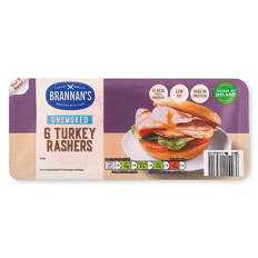 Unsmoked Turkey Rashers 6 Pack