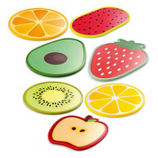 Planche à découper en forme de fruit, pastèque