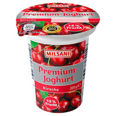 Premium-Joghurt 200 g, Kirsche