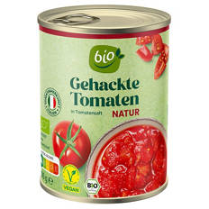 Bio-Tomaten gehackt 400 g, Natur