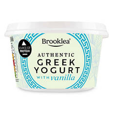 Vanilla Greek Flavoured Yoghurt