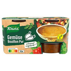 Bouillon Pur 6er-Pack, Gemüse