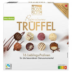 Schokoladen Trüffel Pralinen 200 g, ohne Alkohol