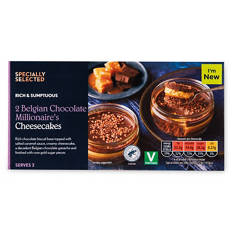 Belgian Chocolate Millionaire's Cheesecakes 2 Pack