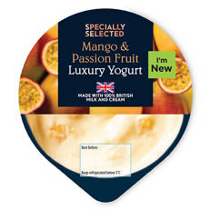 Mango & Passion Fruit Luxury Yogurt