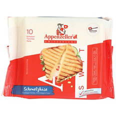 Schmelzkäsescheiben, Appenzeller