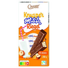 Schoko-Riegel, 200 g, Milch Knusper