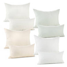 Housses de coussin en lin mélangé, set de 2