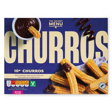 Chocolate & Hazlenut Churros with Dip