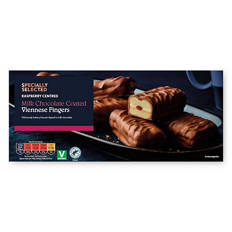 Enrobed Viennese Fingers Raspberry