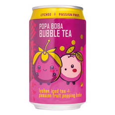 Lychee & Passion Fruit Bubble Tea