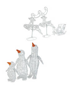 Large Penguin/Sleigh