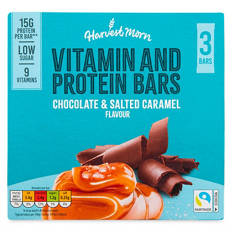Chocolate Salted Caramel Flavour Vitamin & Protein Bar 3 Pack