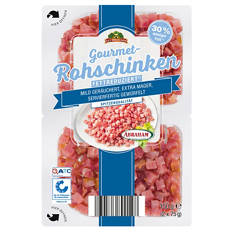 Schinkenwürfel-Sortiment 150 g, Fettreduziert