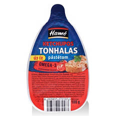 Tonhalas pástétom, ketchupos ízesítéssel, 100 g