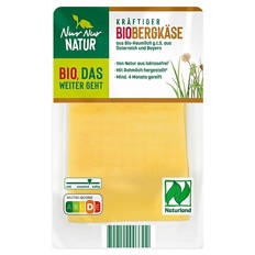 Bio-Käsescheiben 150 g, Bergkäse