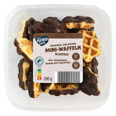 Mini-Waffeln 200 g, Schoko