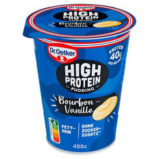 High Protein Pudding 400 g, Vanille