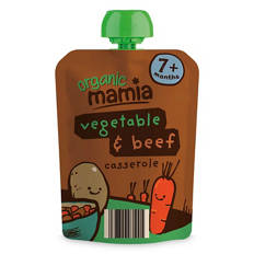 Organic Vegetable & Beef Casserole Pouch