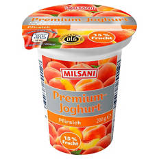 Premium-Joghurt 200 g, Pfirsich