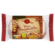 Mini Stollen 200 g, Marzipan