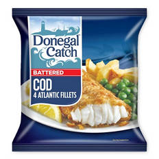 Battered Atlantic Cod Fillets 4 Pack