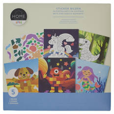 Kreatives Bastelset für Kinder, Stickkarte