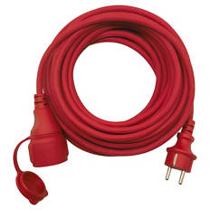Verlängerungskabel 20 m, Rot
