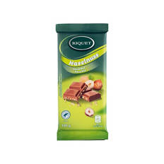 Cioccolato al latte con granella di nocciole