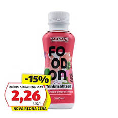 Tekoči obrok, jagoda