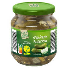Genießerfässchen Gurken 300 g, Kräuter
