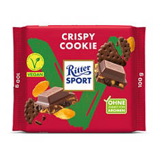 Ritter Sport Vegan, Crispy cookie