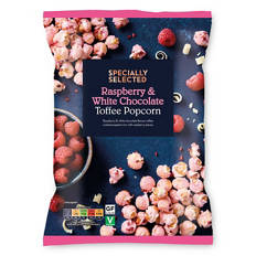 Rasin With Chocolate Christmas Coated Popcorn
