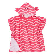 Kinder Badetuch oder Poncho, Poncho, Krebs, 65 x 60 cm
