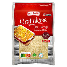 Reibekäse 250 g, Standard