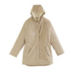 Damen Friesennerz Winter, Braun, S (36/38)