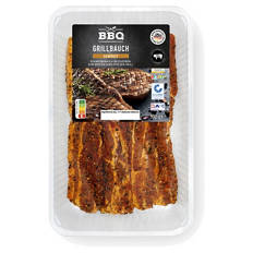 Schweine-Grillbauchscheiben, gewürzt 500 g