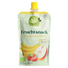 Snack alla frutta, mela/banana/fragola