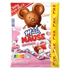 Milch Mäuse XXL 300 g, Erdbeere