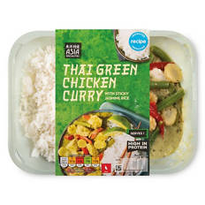 Thai Green Curry with rice