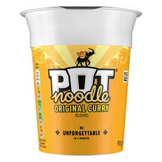 Pot Noodle Curry