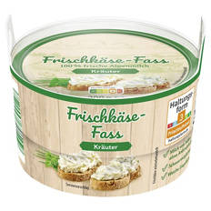 Frischkäse-Fass 200 g, Kräuter