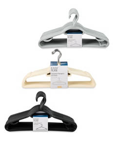 Flocked Coat Hangers