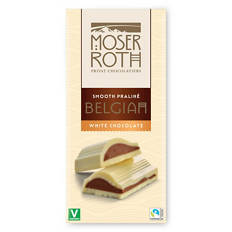 White Belgian Praline Filled Bars