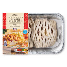 Brie and Bacon Chicken En Croutes