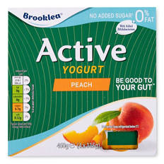 Active Peach Yogurt 4 Pack