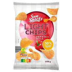 Light Chips 150 g, Paprika