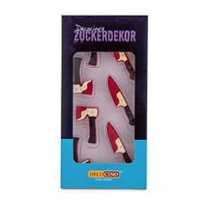 Halloween Zuckerdekor, Messer und Axt
